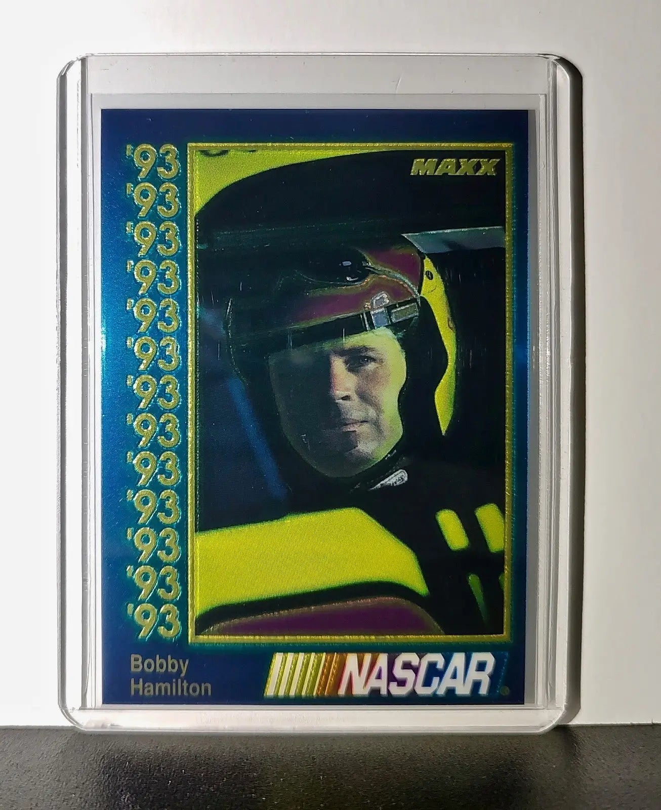 Bob Hamilton 1993 Maxx Premier Plus Racing #68 NASCAR Morgan-McClure Motorsports - Racing Card Single