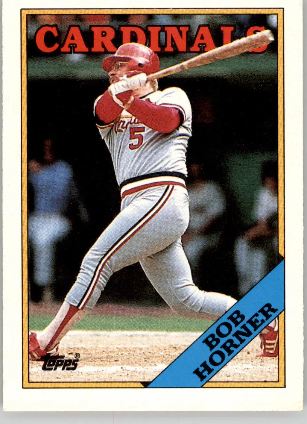 Bob Horner - 1988 Topps Traded - #50T - Baseball - Baseball Card Single