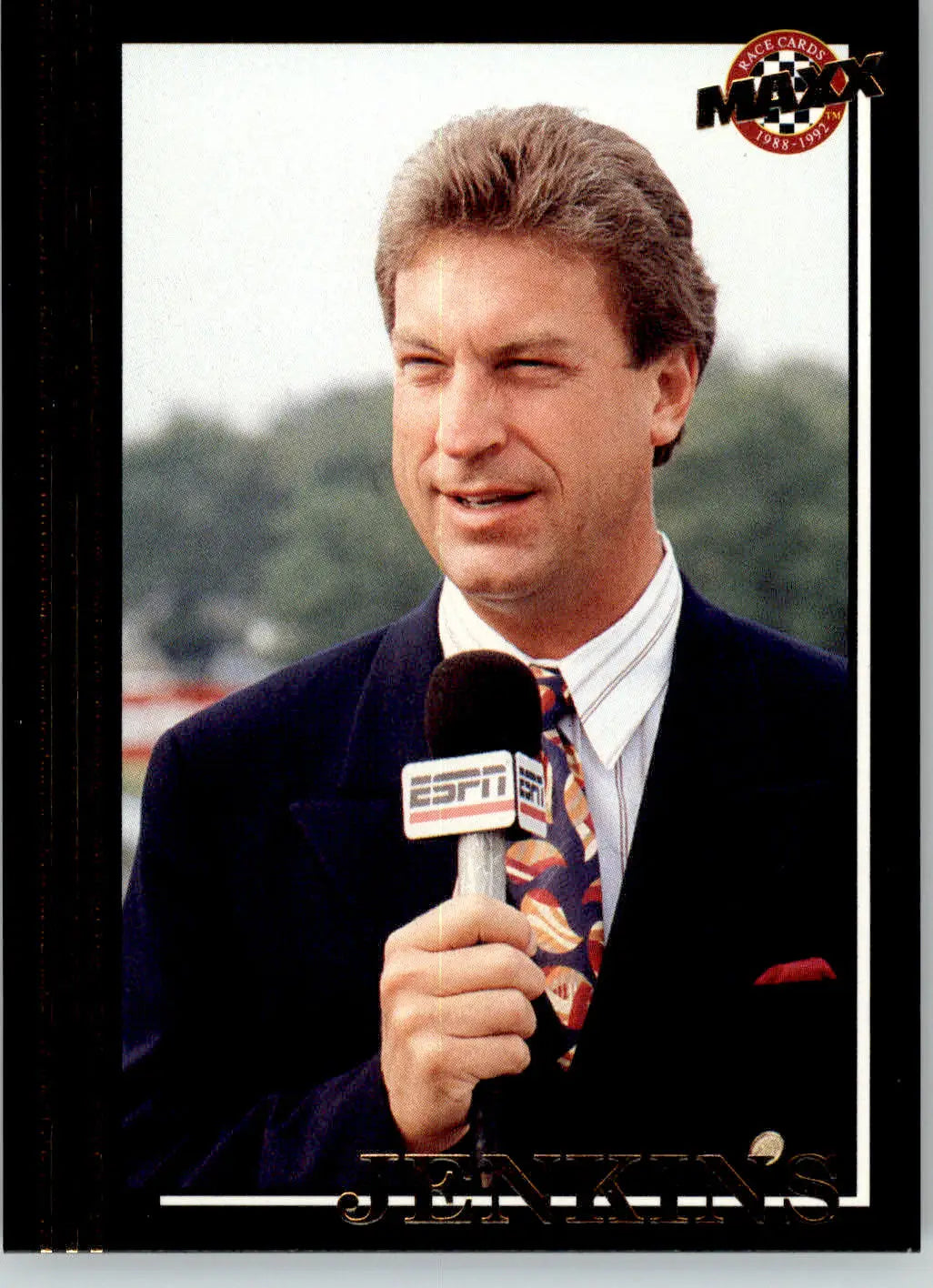 Bob Jenkins - 1992 Maxx Update (Black) - #U25 - Racing - Racing Card Single
