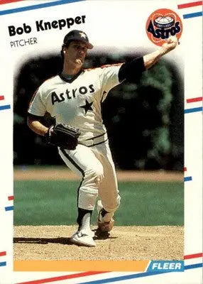Bob Knepper - 1988 Fleer - #451 - Baseball - Baseball Card Single