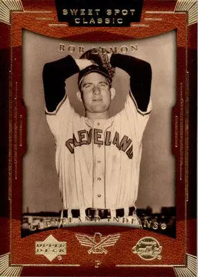 Bob Lemon - 2004 Upper Deck Sweet Spot Classic - #9 - Baseball - Baseball Card Single