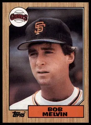 Bob Melvin 1987 Topps #549 San Francisco Giants - Baseball Card Single