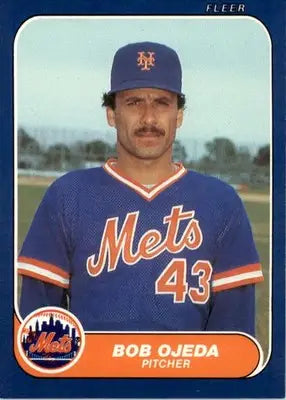 Bob Ojeda - 1986 Fleer Update - #U-84 - Baseball - Baseball Card Single