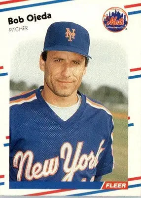 Bob Ojeda - 1988 Fleer - #147 - Baseball - Baseball Card Single