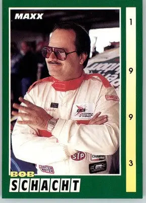Bob Schacht - 1993 Maxx - #91 - Racing - Racing Card Single