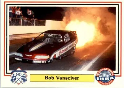 Bob Vansciver - 1990 Checkered Flag IHRA - #98 - Racing - Racing Card Single
