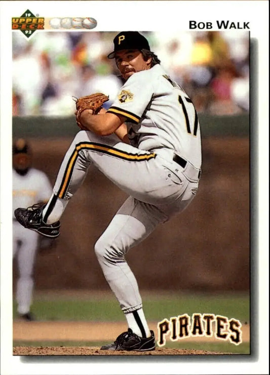 Bob Walk 1992 Upper Deck MLB #619 Baseball Card Pittsburgh Pirates - Baseball Card Single