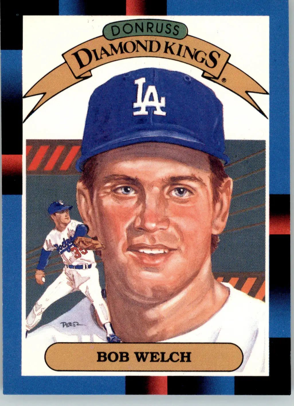 Bob Welch - 1988 Donruss - #24 - Baseball - Baseball Card Single
