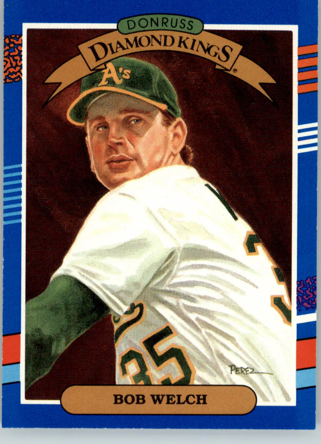 Bob Welch - 1991 Donruss - #20 - Baseball - Baseball Card Single