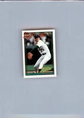 Bob Welch - 1991 Topps Micro - #50 - Baseball - Baseball Card Single