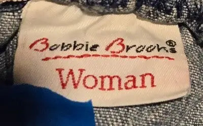 Bobbie Brooks Shorts Womens 16W Denim Elastic Waist Drawstring Light Wash Casual - Apparel