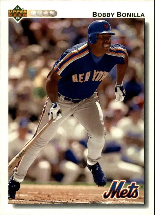 Bobby Bonilla 1992 Upper Deck MLB #755 Baseball Card New York Mets - Baseball Card Single