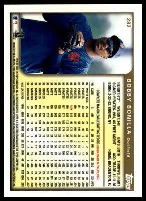 Bobby Bonilla 1999 Topps #282 New York Mets - Baseball Card Single