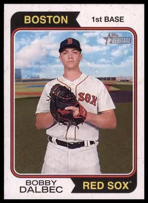 Bobby Dalbec 2023 Topps Heritage #99 Boston Red Sox - Baseball Card Single