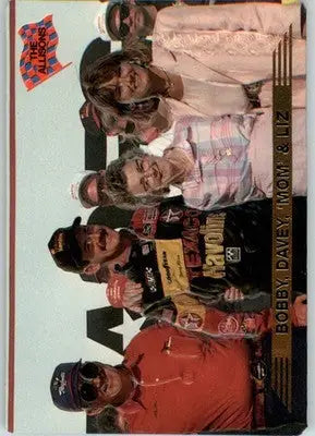 Bobby Davey ’Mom’ & Liz - 1993 Action Packed - #140 - Racing - Racing Card Single