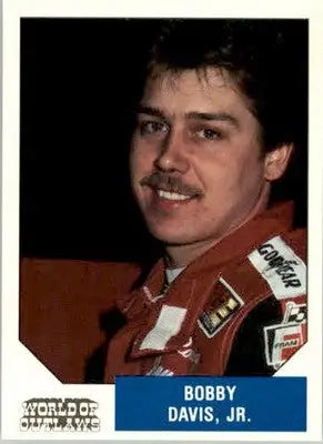 Bobby Davis Jr. - 1987 World of Outlaws - #3 - Racing - Racing Card Single