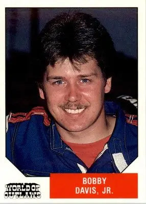 Bobby Davis Jr. - 1988 World of Outlaws - #3 - Racing - Racing Card Single