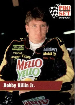 Bobby Hillin Jr. - 1991 Pro Set - #86 - Racing - Racing Card Single