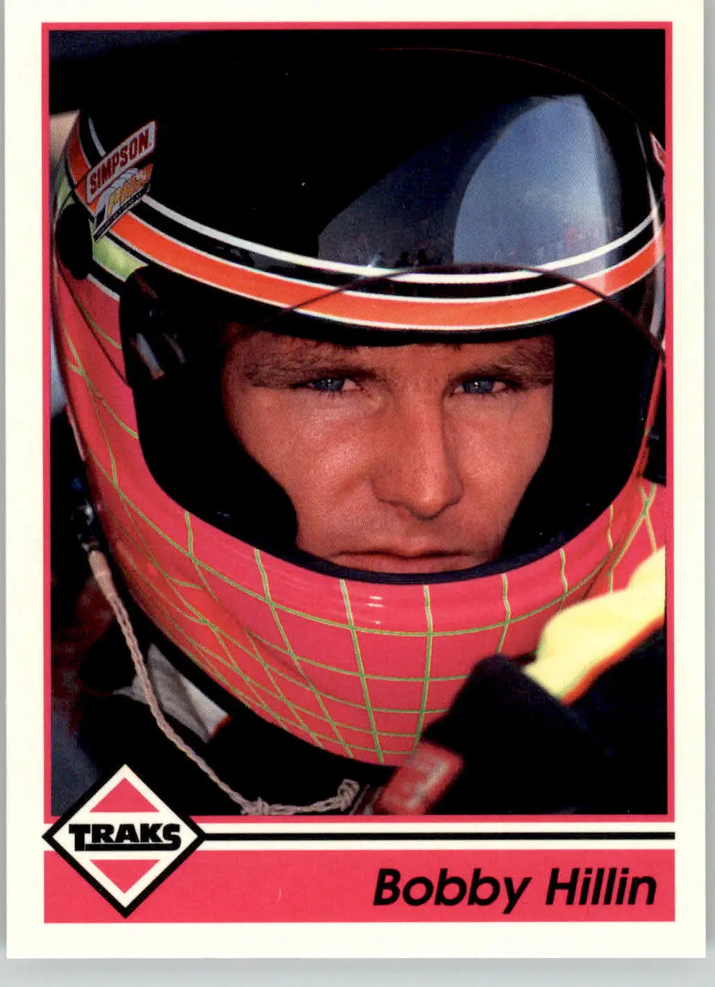 Bobby Hillin Jr. - 1992 Traks - #125 - Racing - Racing Card Single