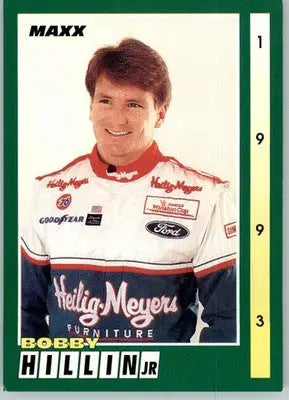 Bobby Hillin Jr. - 1993 Maxx - #90 - Racing - Racing Card Single