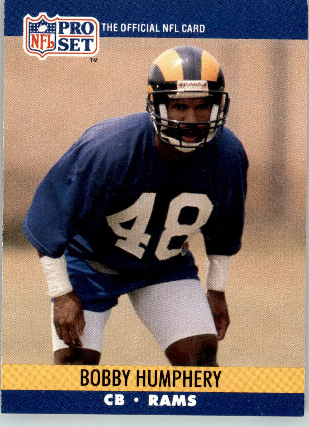 Bobby Humphery - 1990 Pro Set - #551 - Football - Football Card Single