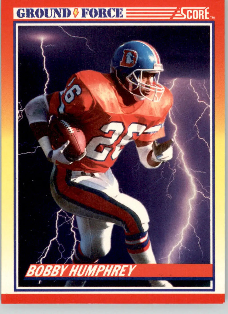 Bobby Humphrey - 1990 Score - #324 - Football