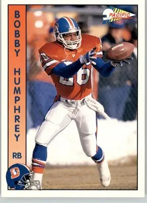 Bobby Humphrey - 1992 Pacific - #398 - Football - Football Card Single