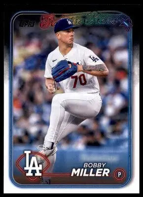 Bobby Miller 2024 Topps #115 Los Angeles Dodgers - Baseball Card Single