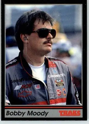 Bobby Moody - 1991 Traks - #114 - RC Racing - Racing Card Single