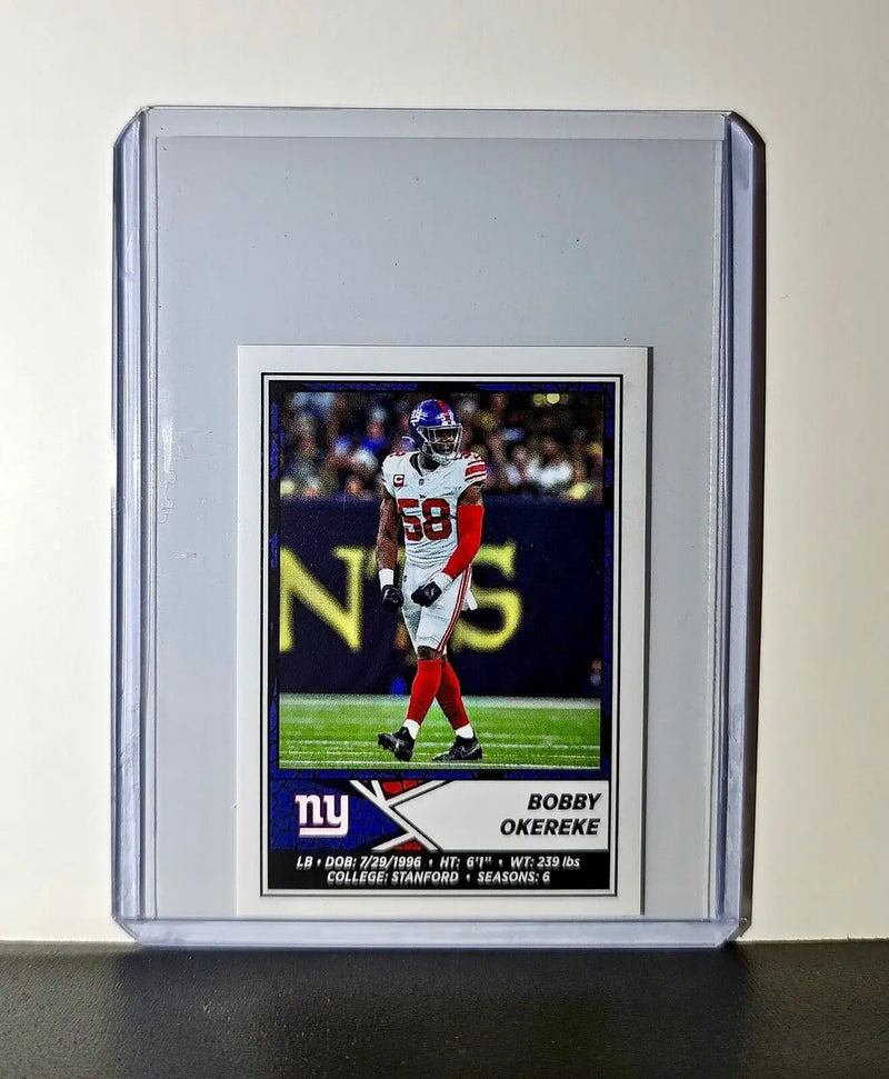Bobby Okereke 2024 Panini NFL Sticker #325 New York Giants