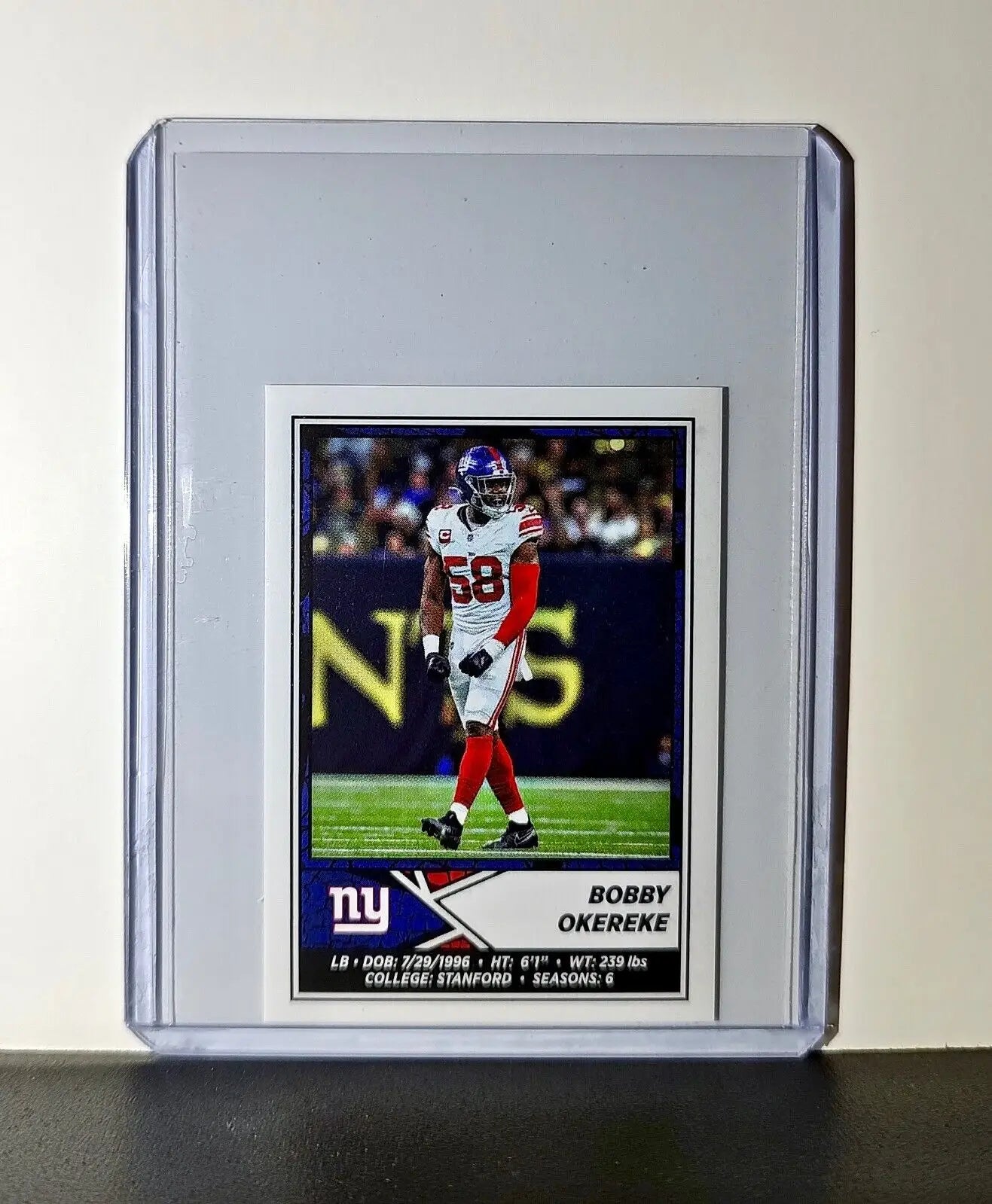 Bobby Okereke 2024 Panini NFL Sticker #325 New York Giants - Football Card Single