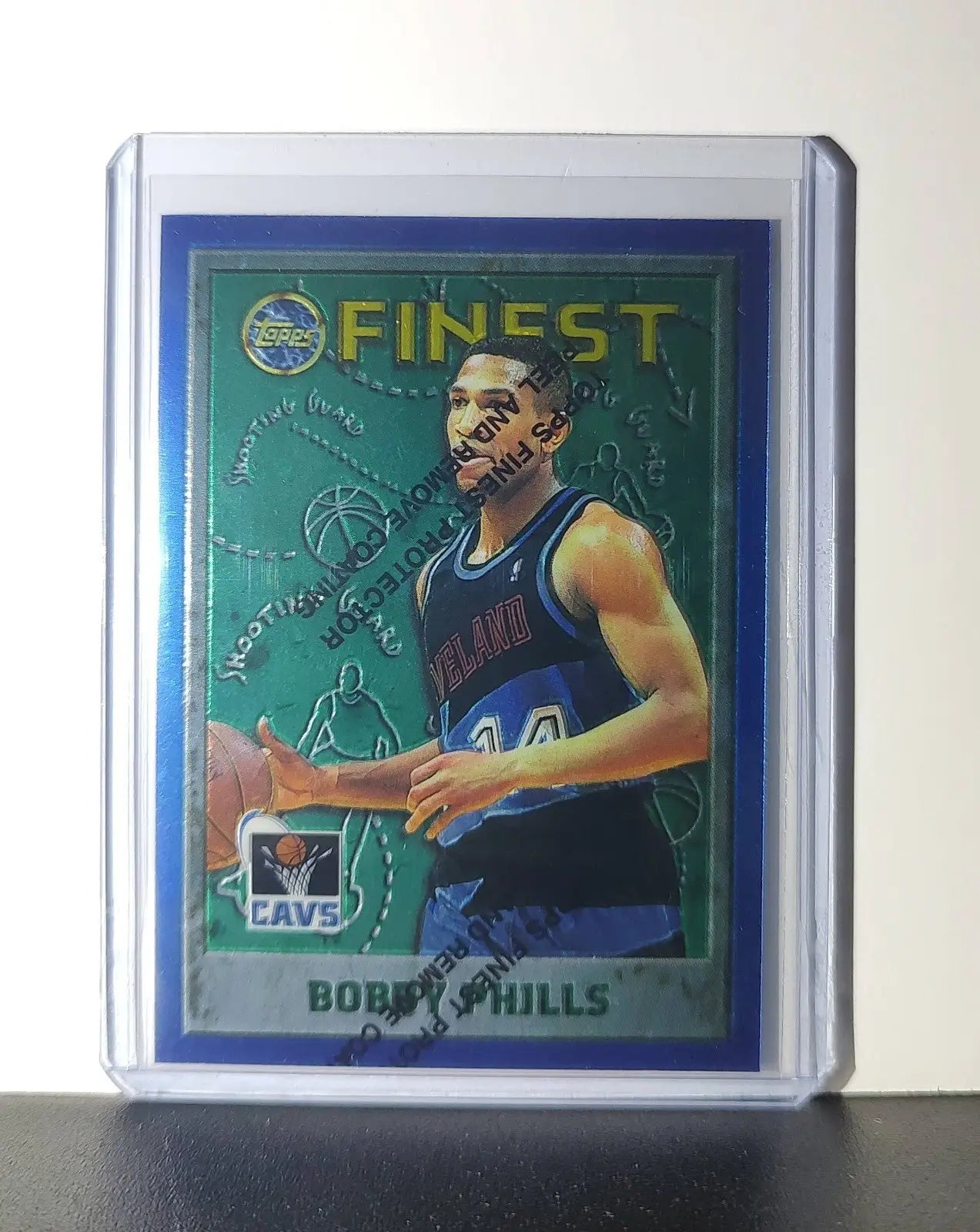 Bobby Phills 1995-96 Topps Finest NBA #198 Card Cavaliers