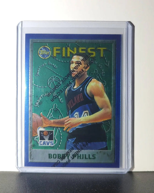 Bobby Phills 1995-96 Topps Finest NBA #198 Card Cavaliers - Basketball Card Single