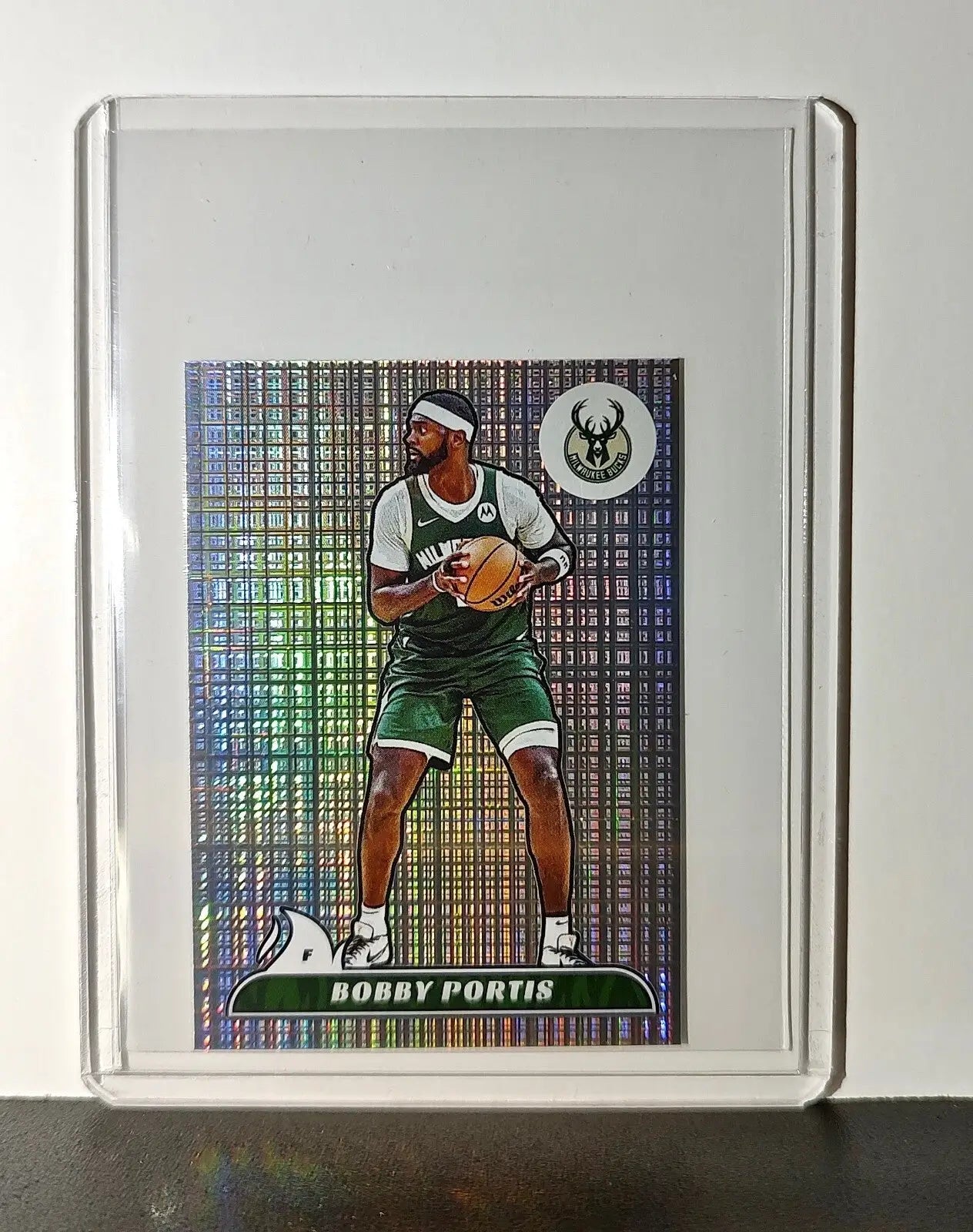 Bobby Portis 2024-25 Panini NBA #227 Foil Sticker Card Milwaukee Bucks