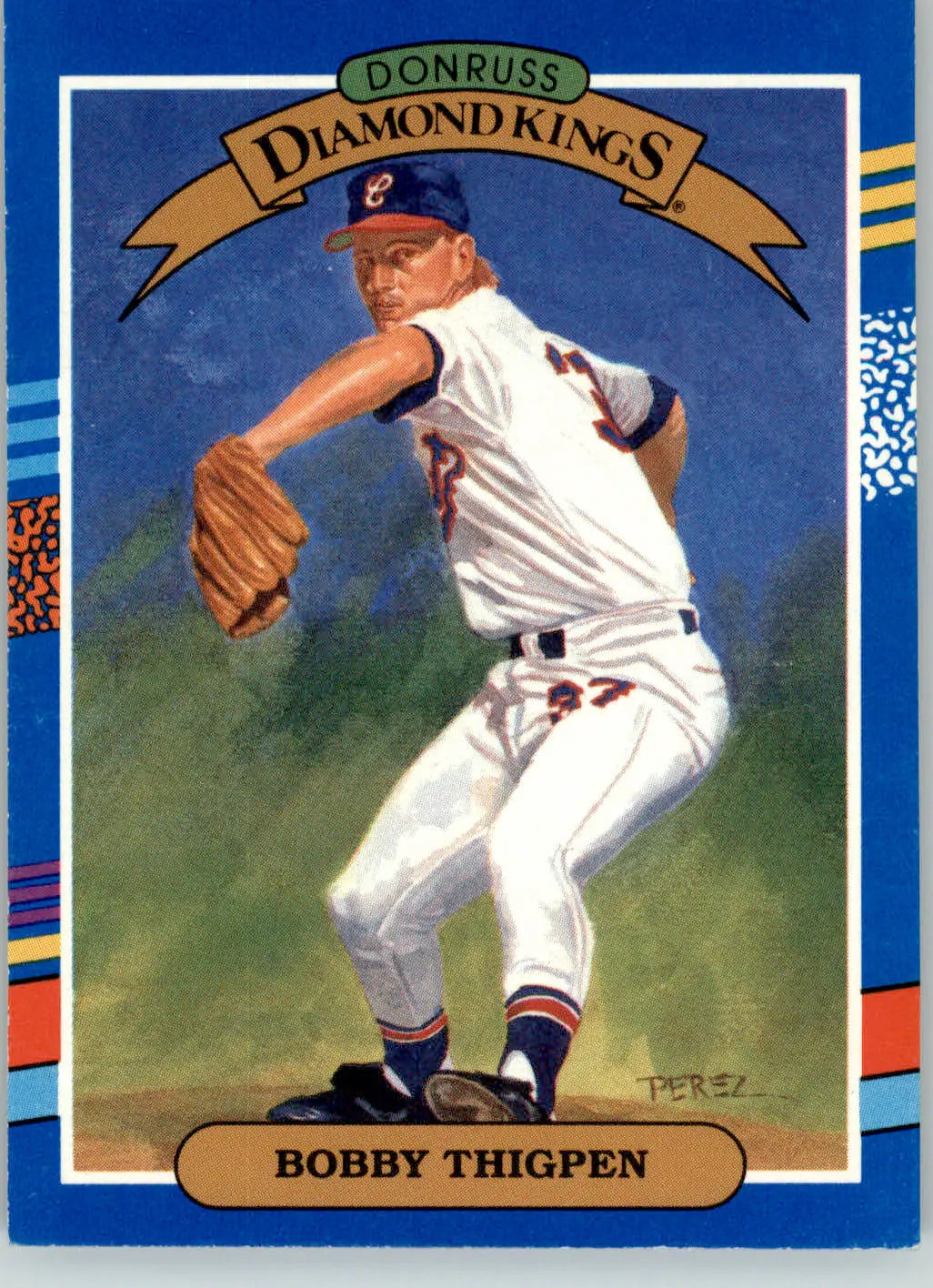 Bobby Thigpen - 1991 Donruss - #8 - Baseball - Baseball Card Single