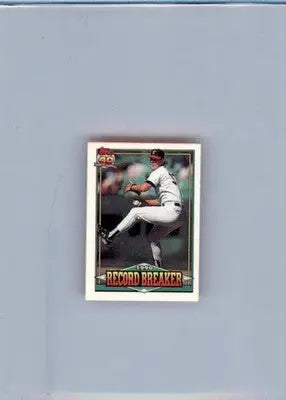 Bobby Thigpen - 1991 Topps Micro - #8 - Baseball - Baseball Card Single