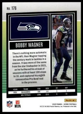 Bobby Wagner 2022 Score #176 Seattle Seahawks
