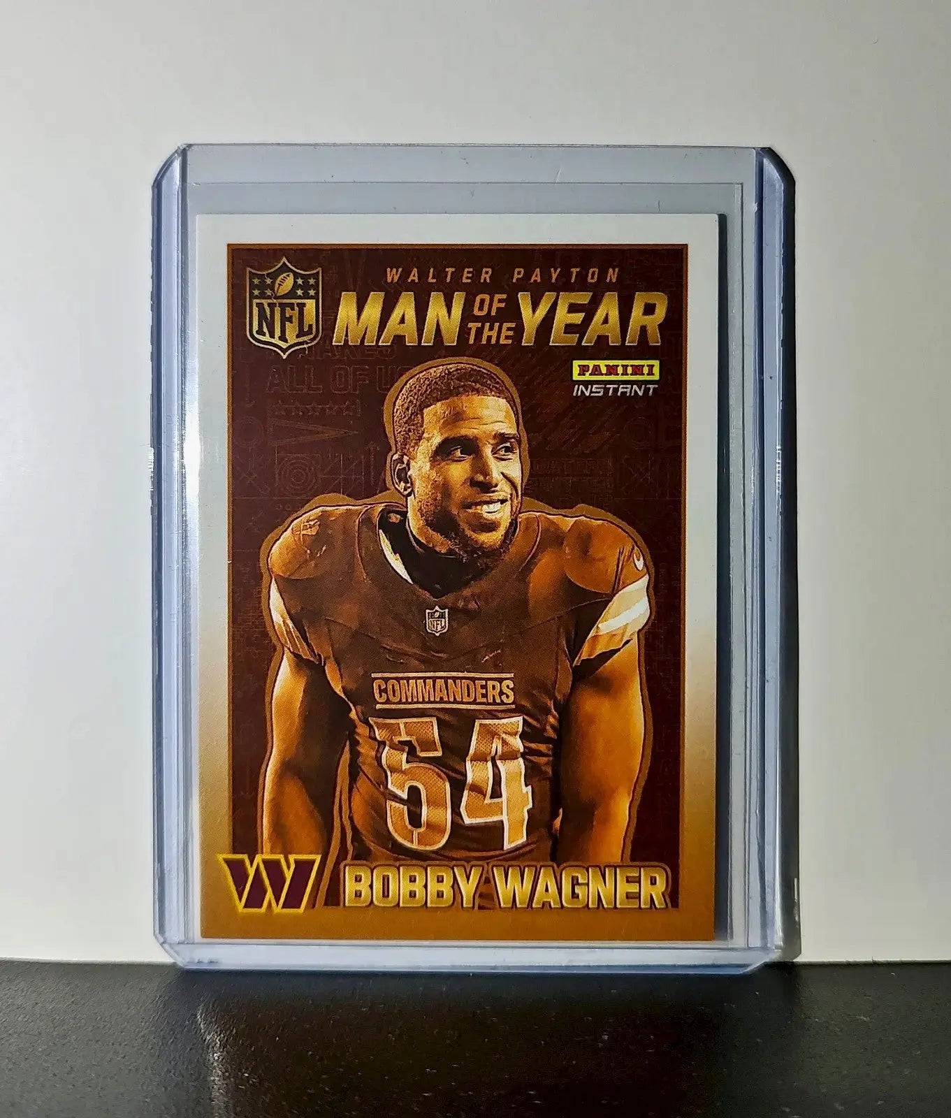 Bobby Wagner 2025 Panini NFL Walter Payton Man of the Year Card 1 of 121 - Football Card Single