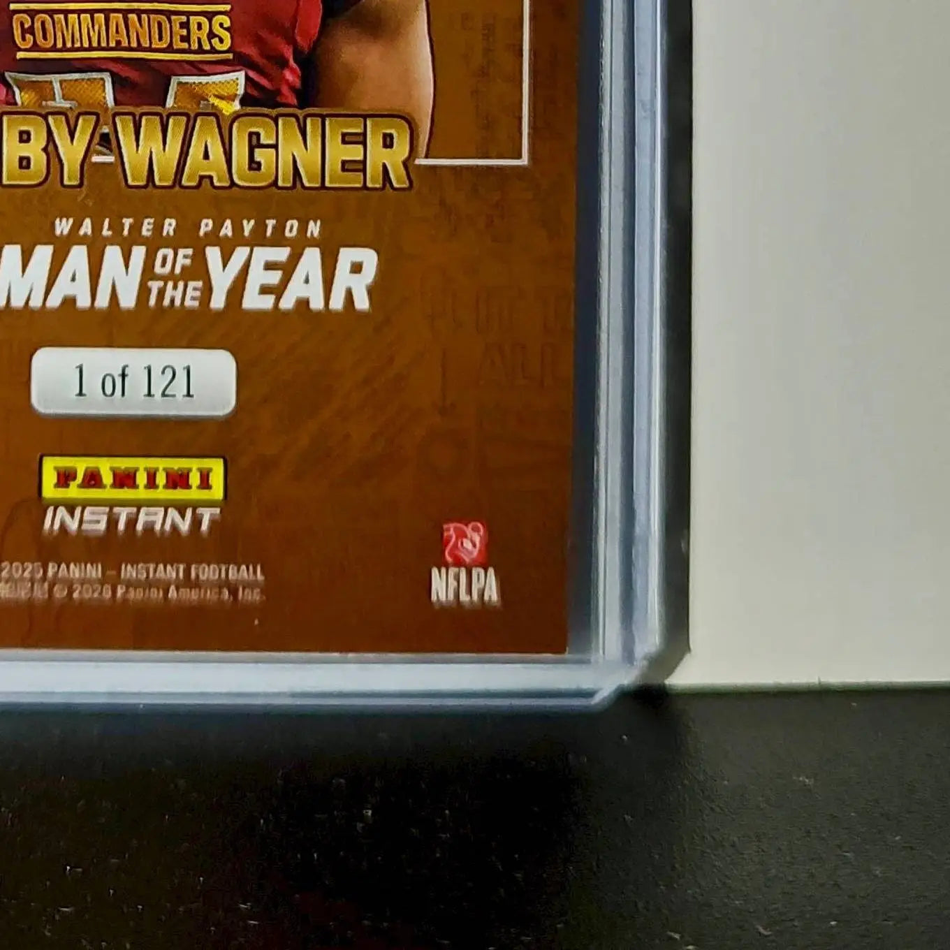 Bobby Wagner 2025 Panini NFL Walter Payton Man of the Year Card 1 of 121 - Football Card Single