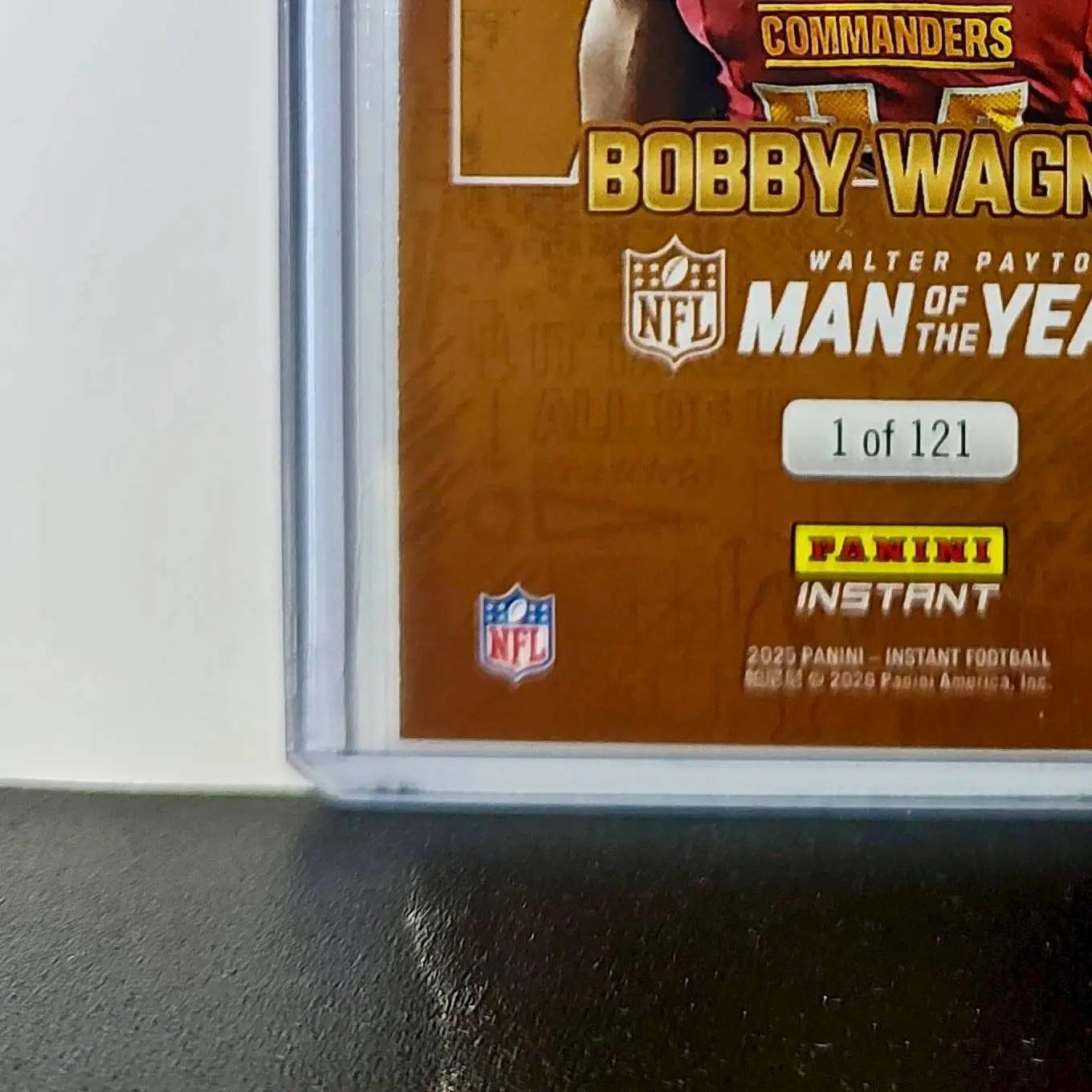 Bobby Wagner 2025 Panini NFL Walter Payton Man of the Year Card 1 of 121 - Football Card Single