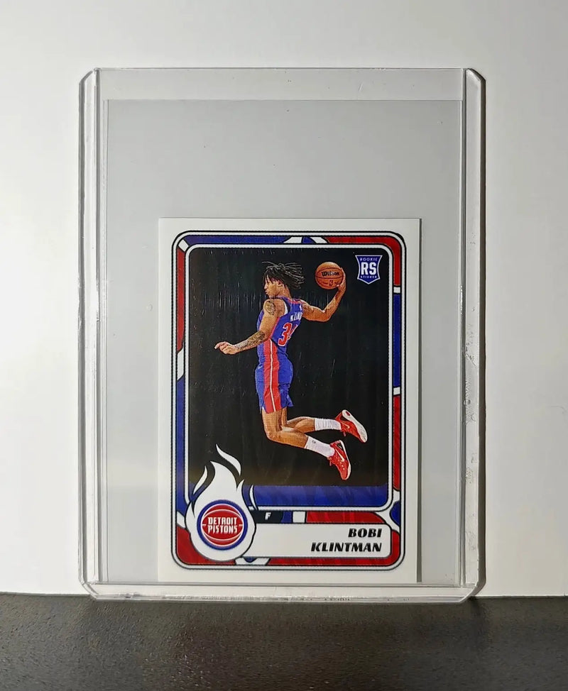 Bobi Klintman 2024-25 Panini NBA #187 Sticker Card Detroit Pistons