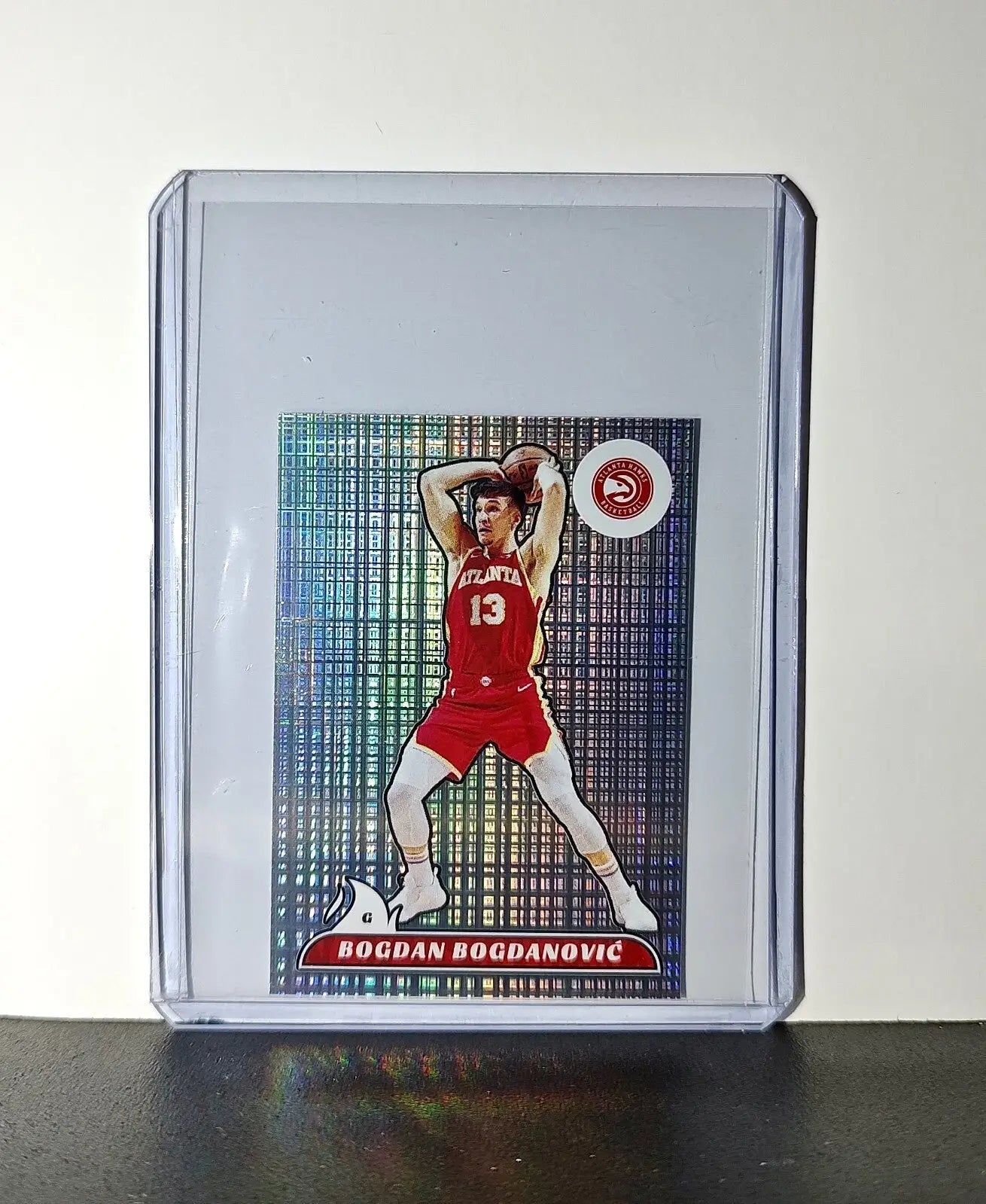 Bogdan Bogdanović 2024-25 Panini NBA #108 Sticker Card Atlanta Hawks