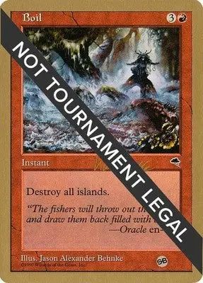 Boil - 1999 Kai Budde (SB) World Championship Decks - HP Magic - Magic Card Single