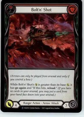 Bolt’n’ Shot (Red) - Tales of Aria - ELE216 - Foil NM - TCG Card Single