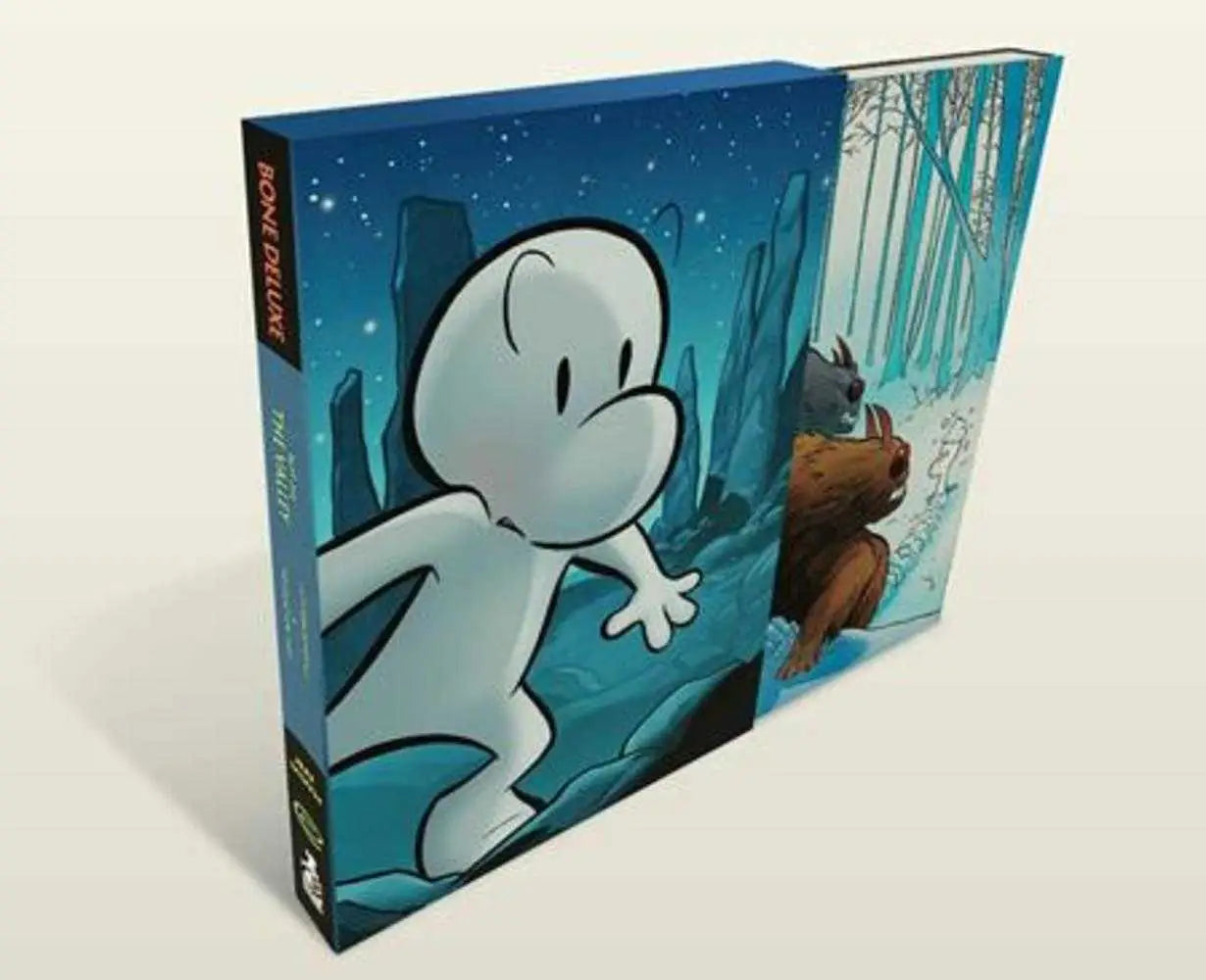 Bone Deluxe graphic novel from Bone Deluxe Edition, cartoon books slipcase set