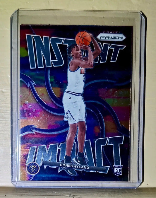 Bones Hyland 2021-22 Panini Prizm Instant Impact NBA #6 Rookie Card - Basketball Card Single