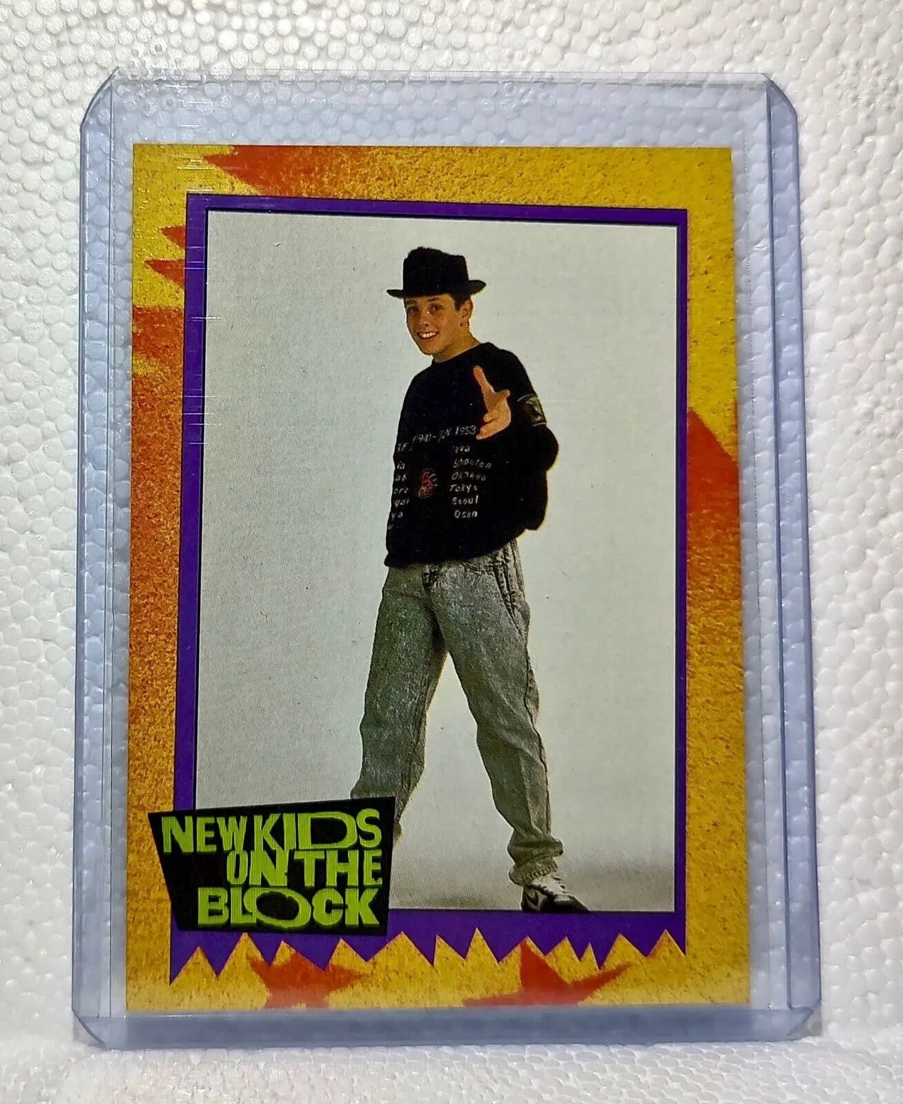 Bookin’ on Tour! 1989 New Kids on the Block #22 Trading Card