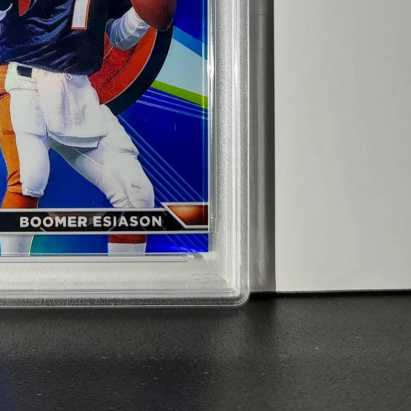 Boomer Esiason 2023 Topps Finest 084/199 #167 Blue Refractor PSA 10 Gem Mint