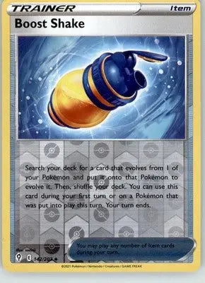 Boost Shake - Evolving Skies - 142/203 - Reverse Holo LP Pokemon - Pokémon Card Single