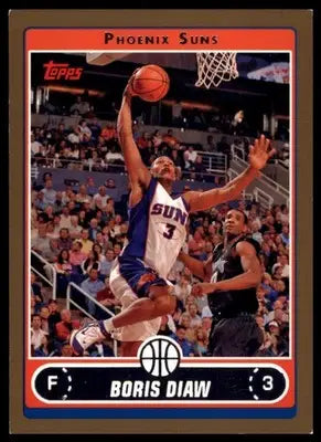 Boris Diaw 2006-07 Topps Gold #/500 #159 Phoenix Suns - Basketball Card Single